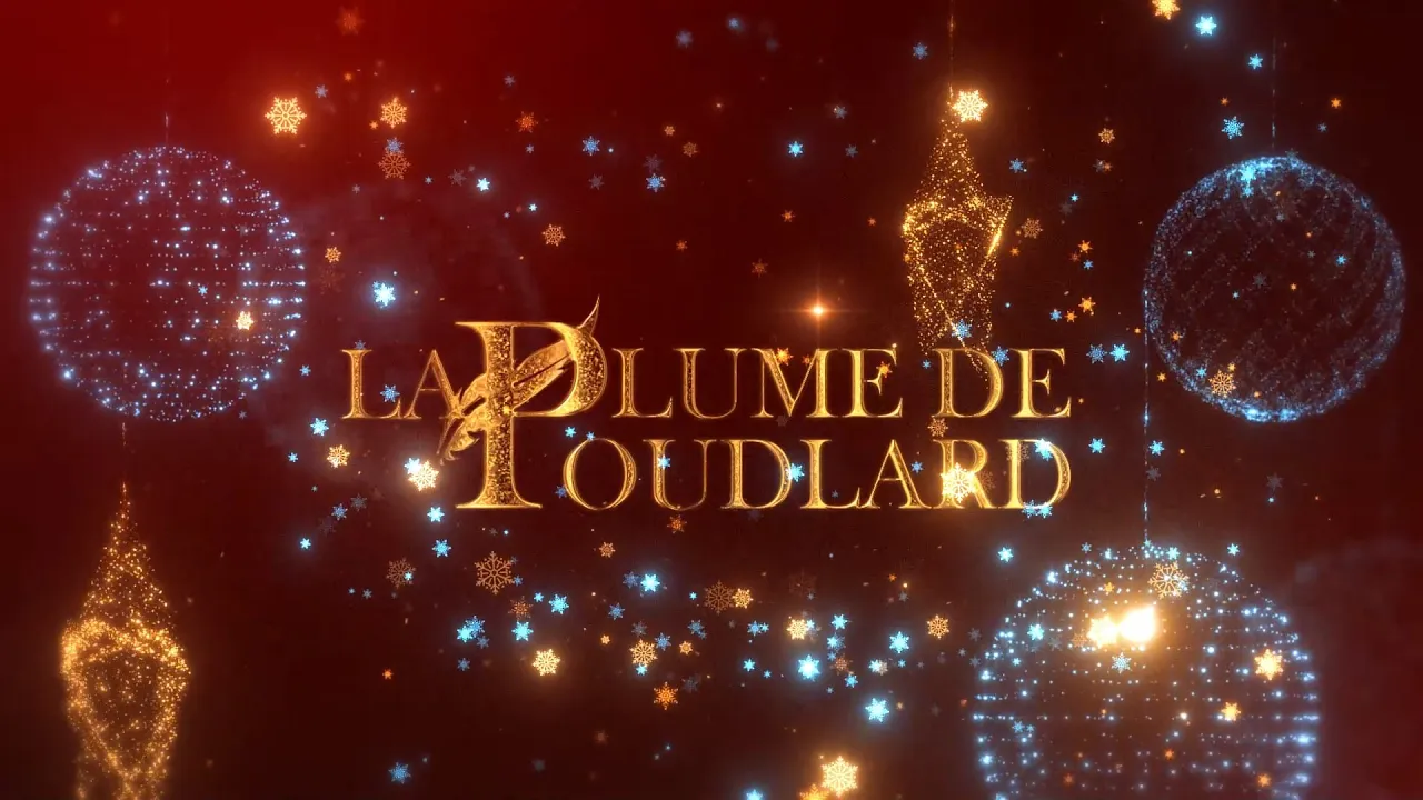 La Plume de Poudlard 크리스마스 어드벤트 캘린더 영상 시리즈의 이미지